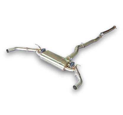 2020-2026 Mercedes-Benz GLB250/GLB35 AMG Valved Sport Exhaust System | X247 - Stainless Steel Exhaust / Chrome Tips