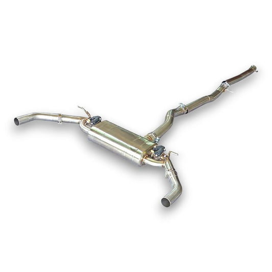 2020-2026 Mercedes-Benz GLB250/GLB35 AMG Valved Sport Exhaust System | X247 - Stainless Steel Exhaust / Chrome Tips