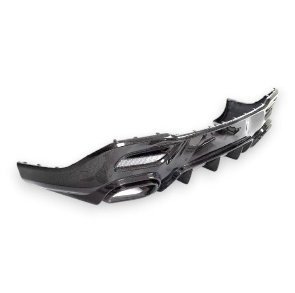 2020 + Mercedes-Benz GLE-Class Carbon Fiber Rear Diffuser | C167 Coupe Rear Diffusers