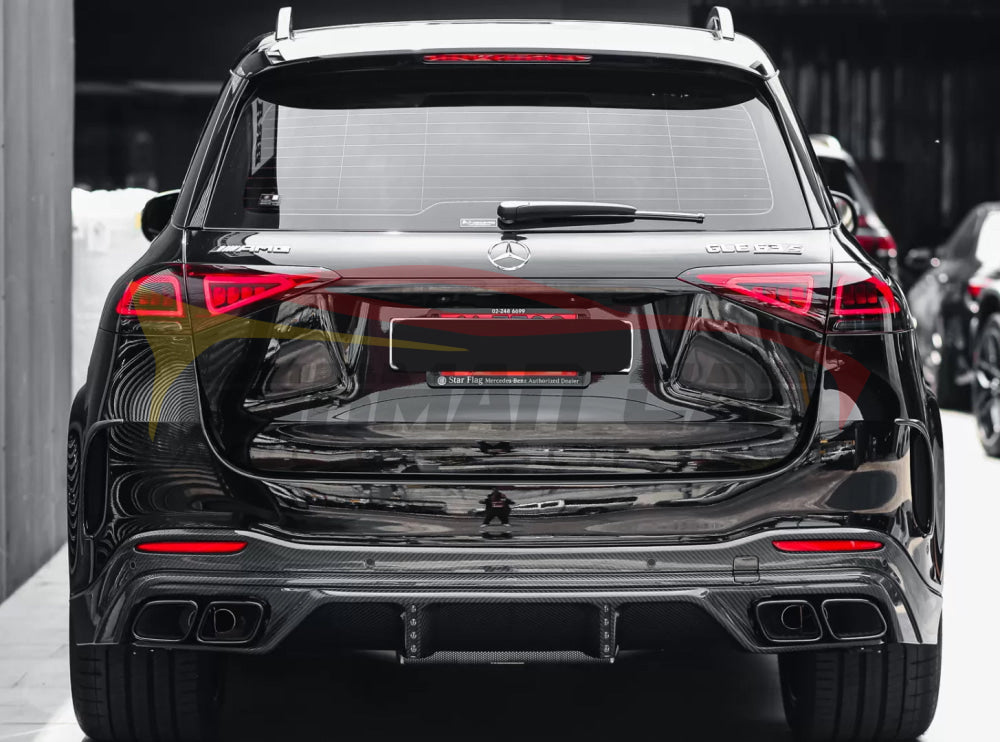 2020+ Mercedes-Benz GLE-Class Carbon Fiber Rear Diffuser | W167 SUV - Rear Diffusers