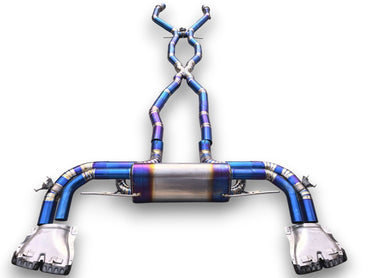 2020+ Mercedes GLE63 AMG Valved Sport Exhaust System | W167 - Titanium Exhaust / Chrome Tips - Exhausts