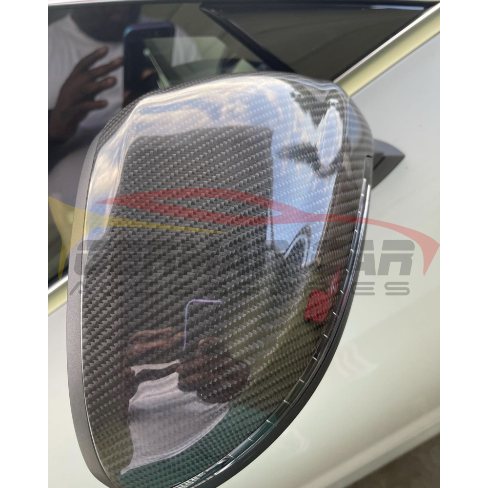 2020+ Audi A4/s4/rs4 Carbon Fiber Mirror Caps | B9.5