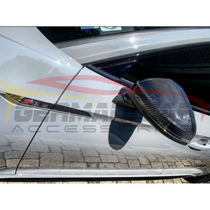 2020+ Audi A4/s4/rs4 Carbon Fiber Mirror Caps | B9.5
