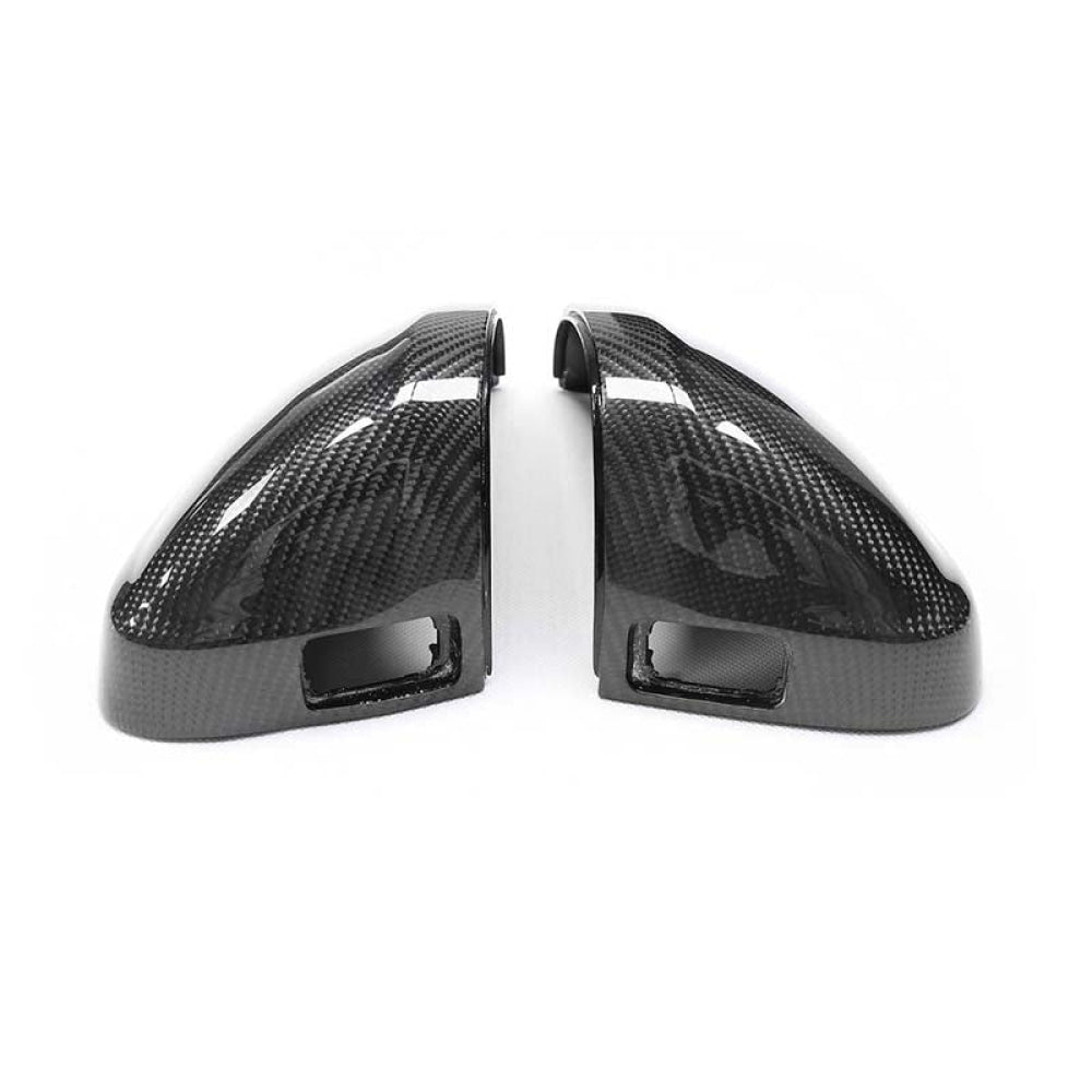 2020+ Audi A4/s4/rs4 Carbon Fiber Mirror Caps | B9.5 With Blind Spot Assist