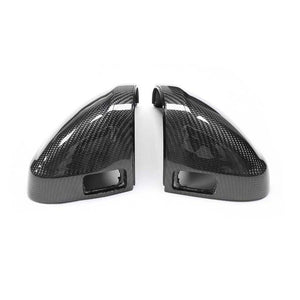 2020+ Audi A4/s4/rs4 Carbon Fiber Mirror Caps | B9.5 With Blind Spot Assist