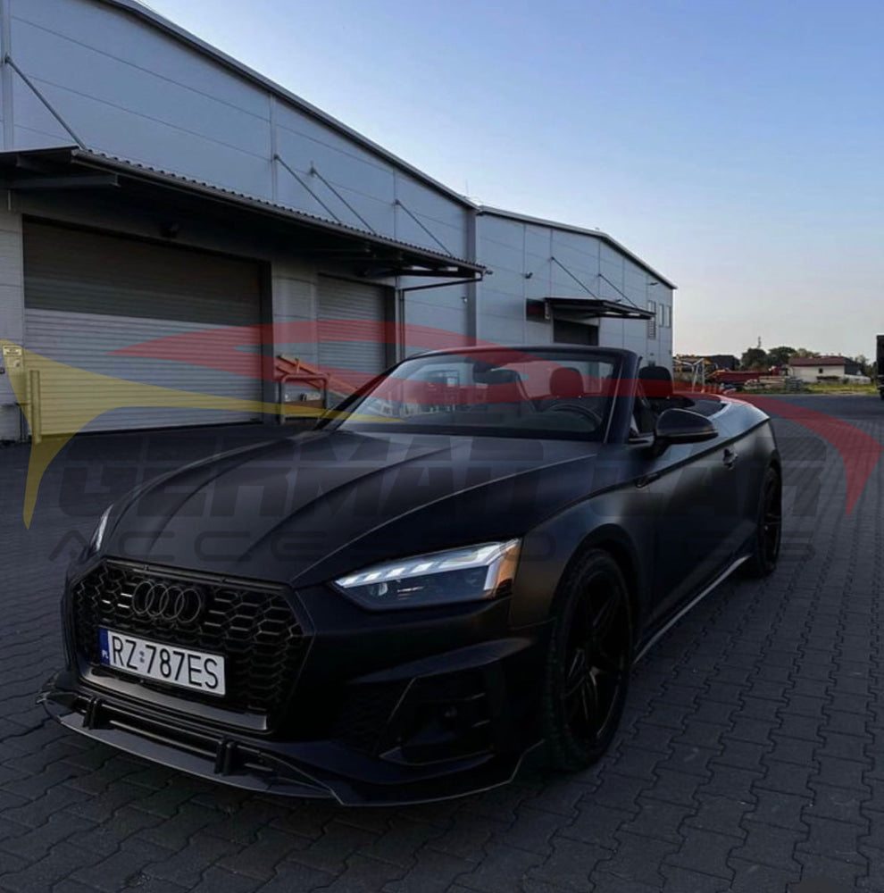 2020+ Audi A5/S5 Carbon Fiber 4 Piece Front Lip | B9.5 Lips/Splitters