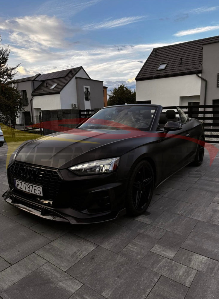 2020+ Audi A5/S5 Carbon Fiber 4 Piece Front Lip | B9.5 Lips/Splitters