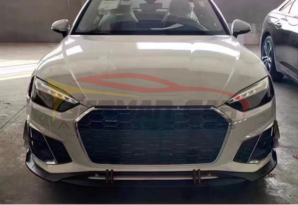 2020+ Audi A5/s5 Carbon Fiber 4 Piece Front Lip | B9.5