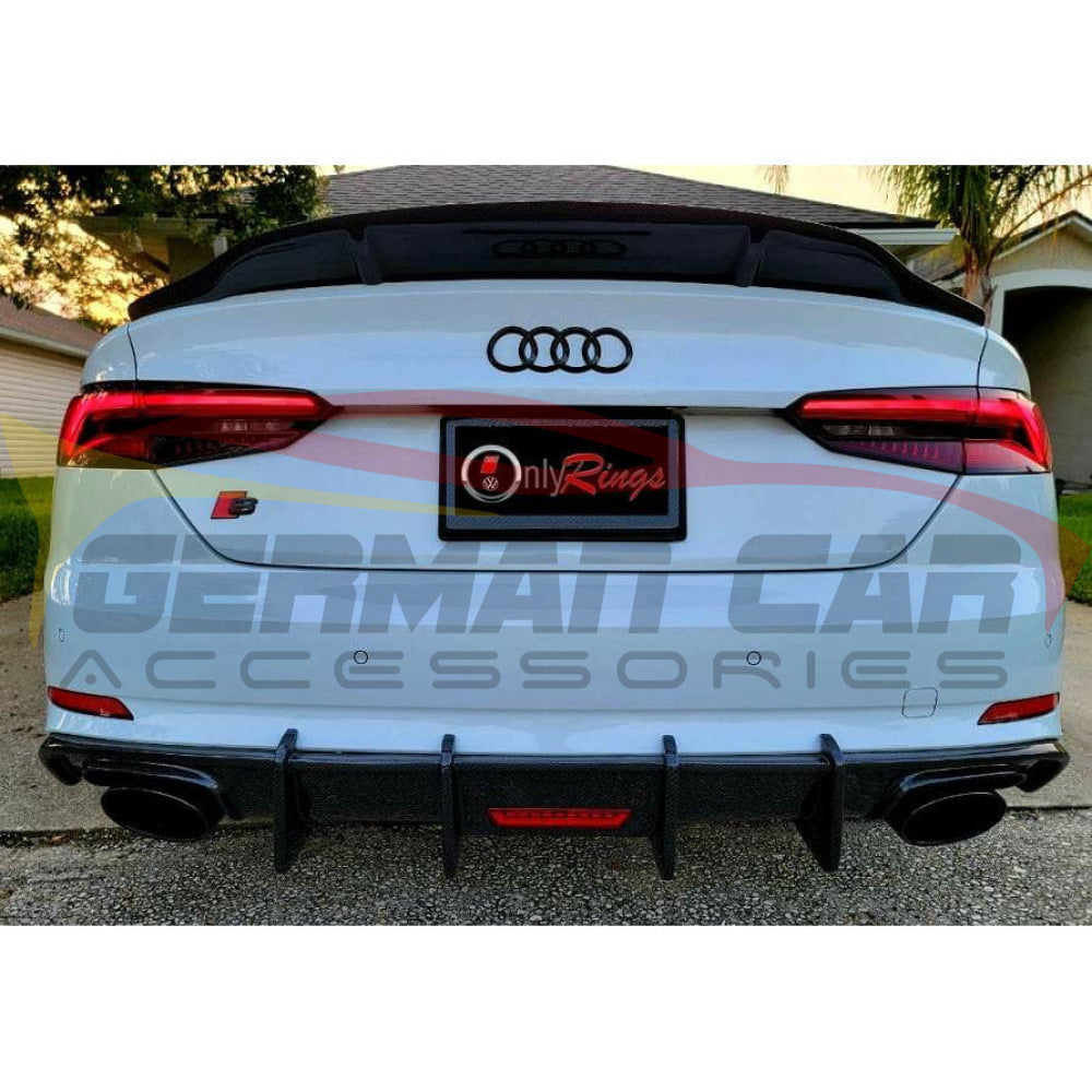 2020+ Audi A5/s5/rs5 Renntech Style Carbon Fiber Trunk Spoiler | B9.5