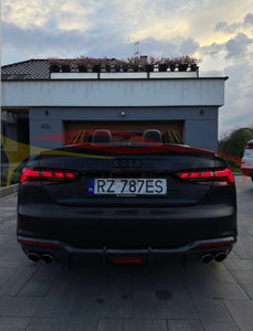 2020+ Audi A5/S5/Rs5 V Style Carbon Fiber Trunk Spoiler | B9.5 Rear Spoilers