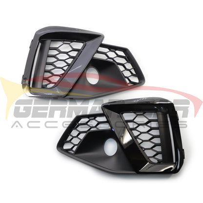 2020+ Audi Rs4 Style Fog Light Grilles | B9.5 A4/S4 Front