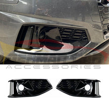 Load image into Gallery viewer, 2020+ Audi Rs4 Style Fog Light Grilles | B9.5 A4/S4 Front
