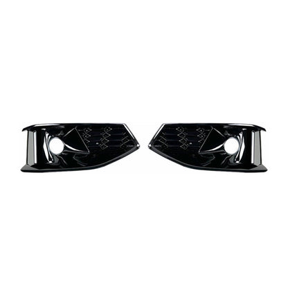 2020+ Audi Rs4 Style Fog Light Grilles | B9.5 A4/S4 A4 Non S Line Front