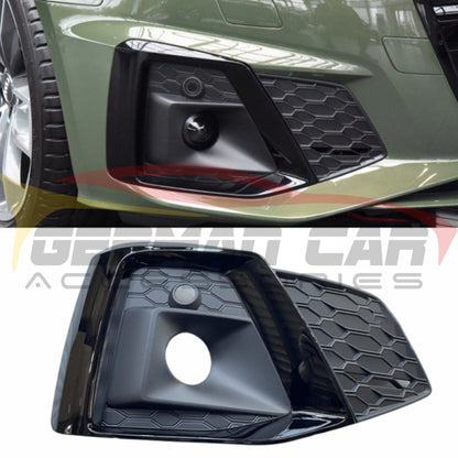 2020+ Audi Rs5 Style Fog Light Grilles | B9 A5/S5 Front