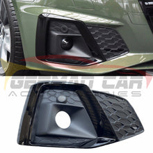 Load image into Gallery viewer, 2020+ Audi Rs5 Style Fog Light Grilles | B9 A5/S5 Front
