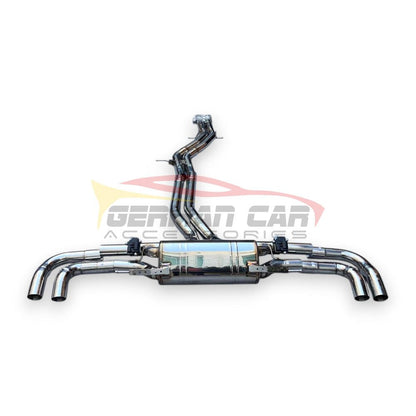 2020 + Audi SQ7 Valved Sport Exhaust System | 4M.5 SQ7 Stainless Steel Exhaust / Chrome Tips Exhausts