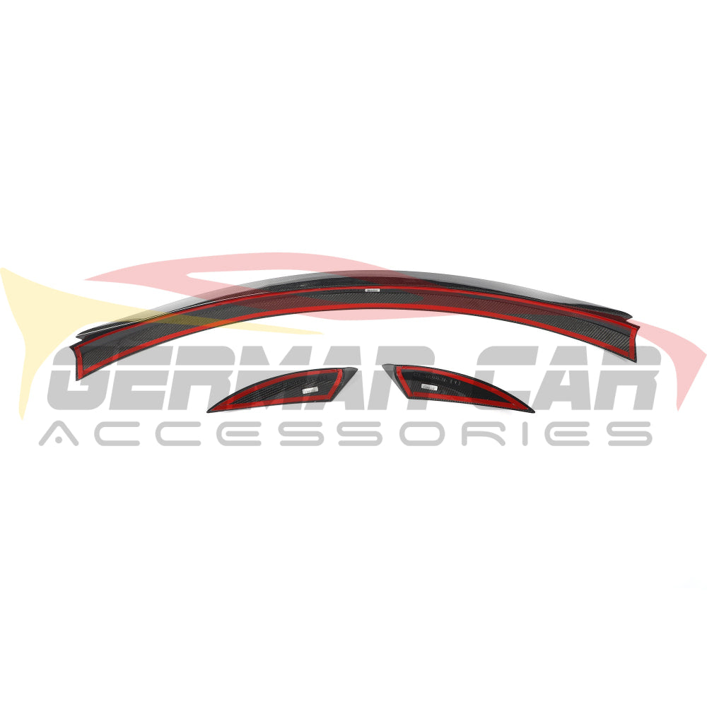 2020+ Mercedes-Benz GLE-Class 3 Piece Carbon Fiber Trunk Spoiler | C167 Coupe Rear Trunk Spoilers