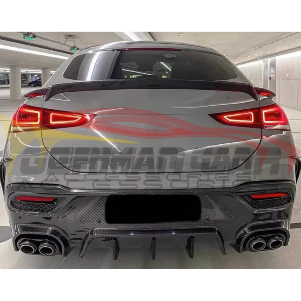2020+ Mercedes-Benz GLE-Class 3 Piece Carbon Fiber Trunk Spoiler | C167 Coupe Rear Trunk Spoilers