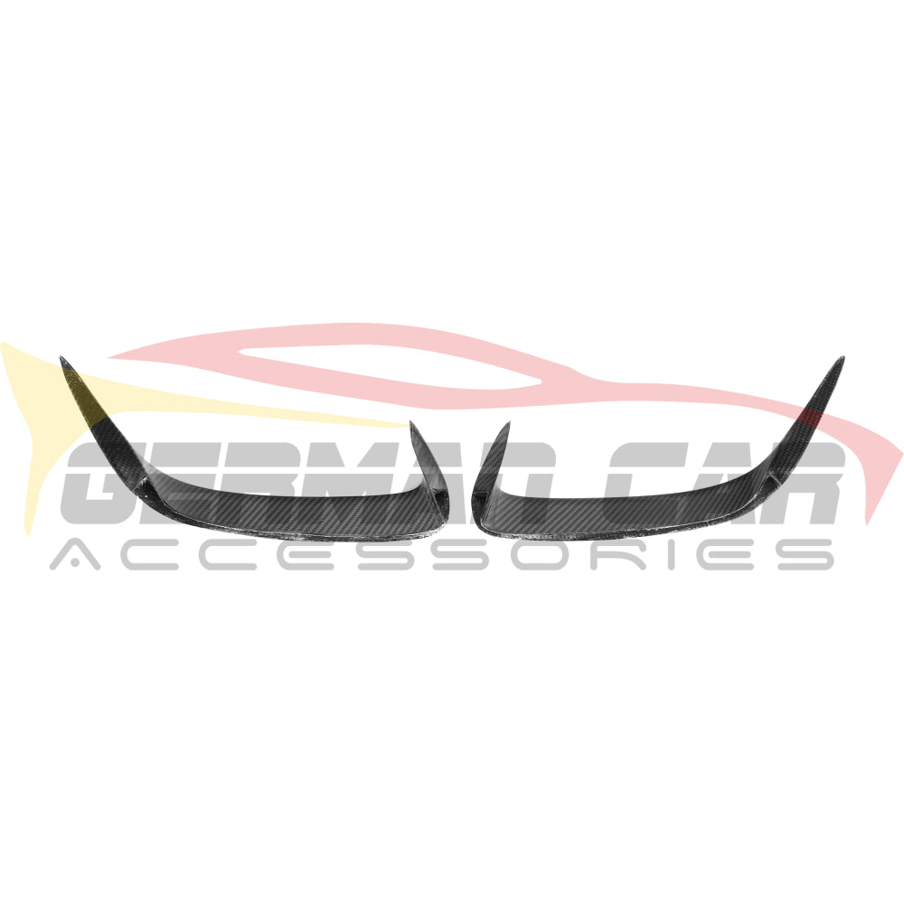 2020+ Mercedes-Benz GLE-Class Carbon Fiber Rear Canards | W167 SUV - Additional Accessories
