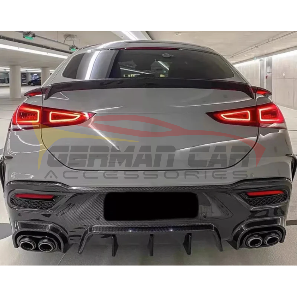 2020 + Mercedes-Benz GLE-Class Carbon Fiber Rear Diffuser | C167 Coupe Rear Diffusers