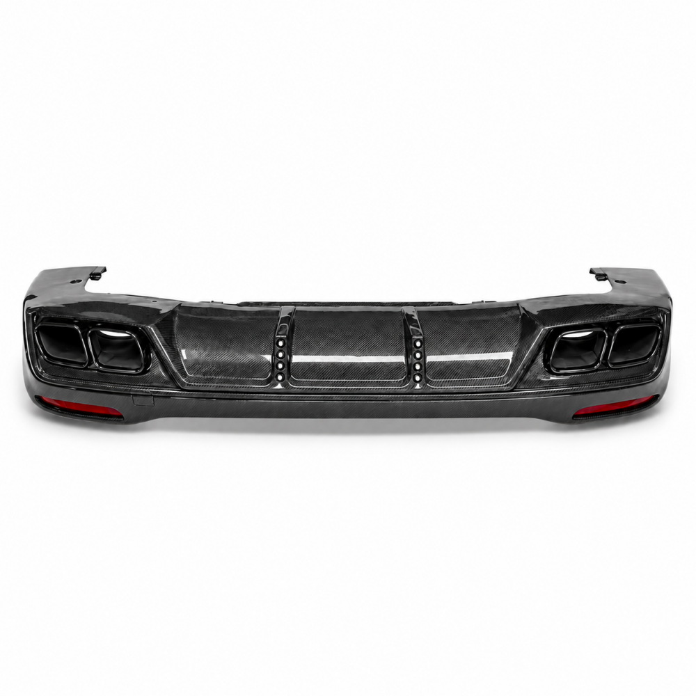 2020-2026 Mercedes-Benz GLE-Class Carbon Fiber Rear Diffuser | W167 SUV - Rear Diffusers