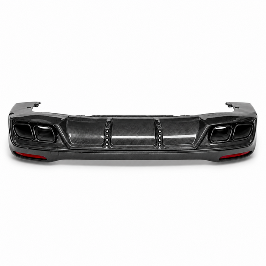 2020-2026 Mercedes-Benz GLE-Class Carbon Fiber Rear Diffuser | W167 SUV - Rear Diffusers