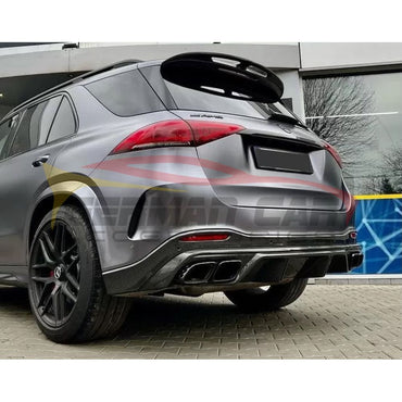 2020+ Mercedes-Benz GLE-Class Carbon Fiber Rear Diffuser | W167 SUV - Rear Diffusers