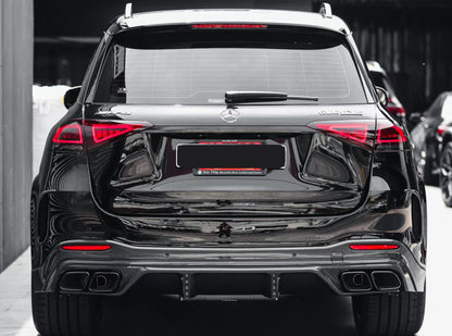 2020+ Mercedes-Benz GLE-Class Carbon Fiber Rear Diffuser | W167 SUV - Rear Diffusers