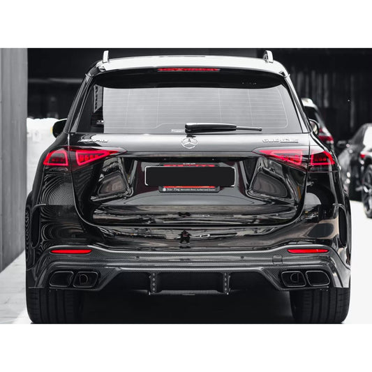 2020+ Mercedes-Benz GLE-Class Carbon Fiber Rear Diffuser | W167 SUV - Rear Diffusers