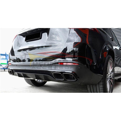 2020+ Mercedes-Benz GLE-Class Gloss Black GLE63 Style Rear Diffuser | X167/W167 Rear Diffusers