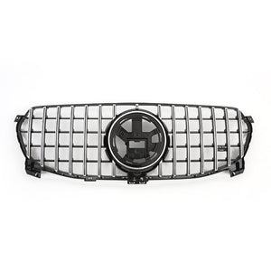 2020+ Mercedes-Benz Gle Gtr Style Front Grille | W167 Chrome Silver Grilles