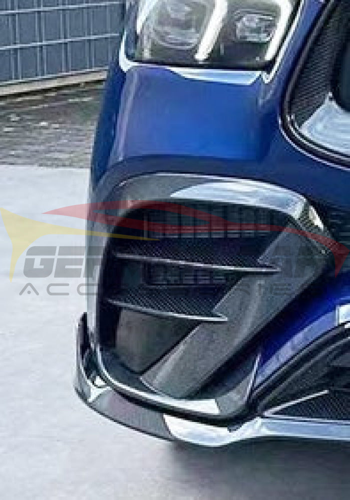 2020+ Mercedes-Benz GLE63 AMG Carbon Fiber Front Vent Trim | W167/C167 - Additional Accessories