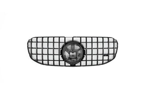 2020+ Mercedes-Benz Gls Gtr Style Front Grille | W167 Gloss Black Grilles
