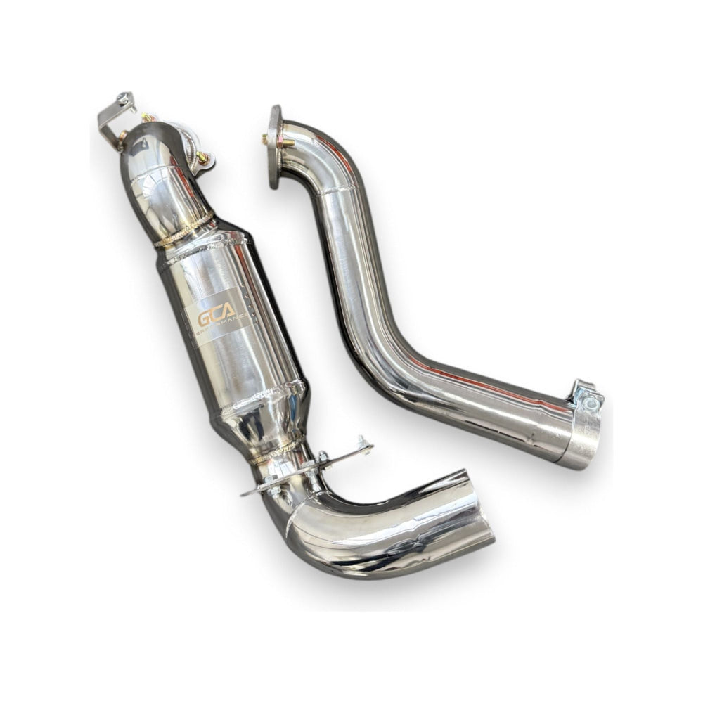 2020 + Mercedes Cla-Class Downpipe | W118 No Heat Shield / Racing (No Cat) Downpipes