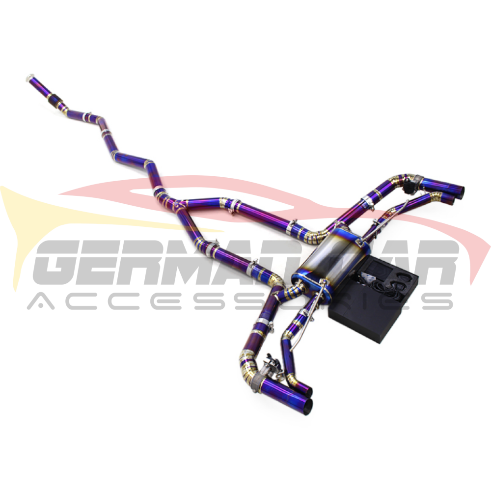 2020 + Mercedes GLE450/GLE53 AMG Valved Sport Exhaust System | W167/C167 Titanium Exhaust / Chrome Tips Exhausts