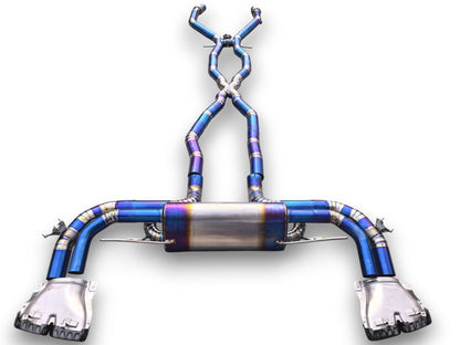 2020+ Mercedes GLE63 AMG Valved Sport Exhaust System | W167 - Titanium Exhaust / Chrome Tips - Exhausts