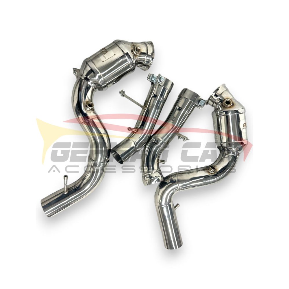 2020 + Mercedes Gls63 Amg Downpipes | W167 Front Race Pipes