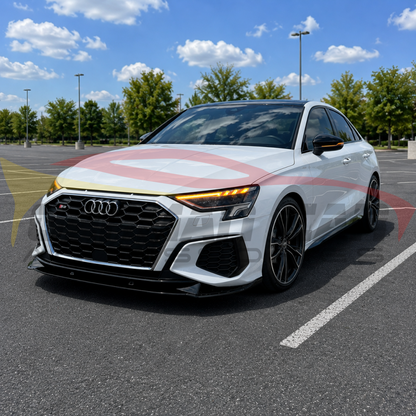2021-2024 Audi A3/S3 Carbon Fiber Front Lip | 8Y A3/S3 - Front Lips/Splitters