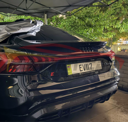 2021-2024 Audi E-Tron GT Carbon Fiber Rear Spoiler | E-Tron GT - Rear Trunk Spoilers