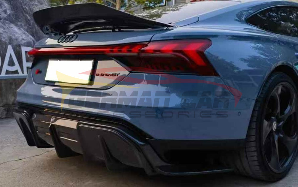 2021-2024 Audi E-Tron GT Carbon Fiber Rear Spoiler | E-Tron GT - Rear Trunk Spoilers