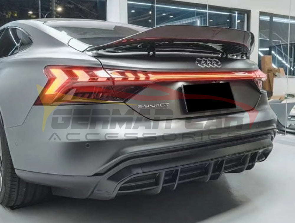 2021-2024 Audi E-Tron GT Carbon Fiber Rear Spoiler | E-Tron GT - Rear Trunk Spoilers