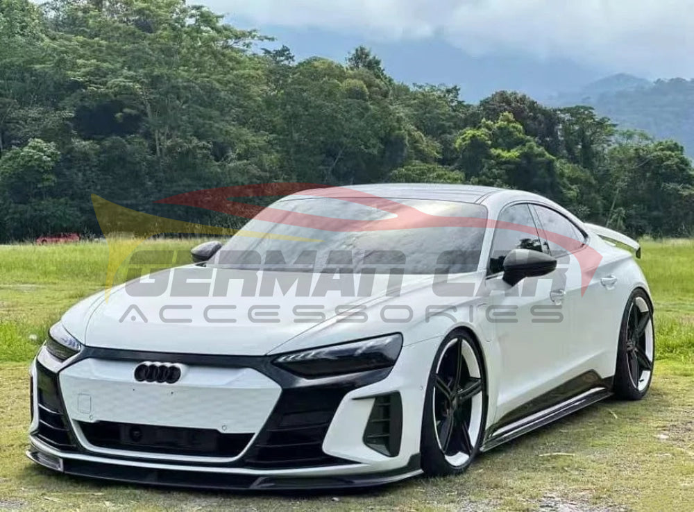 2021-2024 Audi E-Tron GT Carbon Fiber Side Skirts | E-Tron GT - Side Skirts