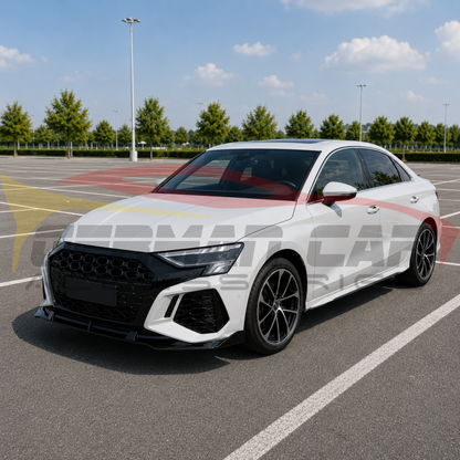 2021+ Audi RS3 Style Honeycomb Grille | 8Y A3/S3 - Front Grilles