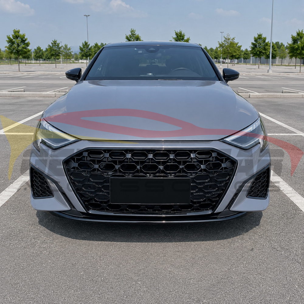 2021+ Audi RS3 Style Honeycomb Grille | 8Y A3/S3 - Front Grilles