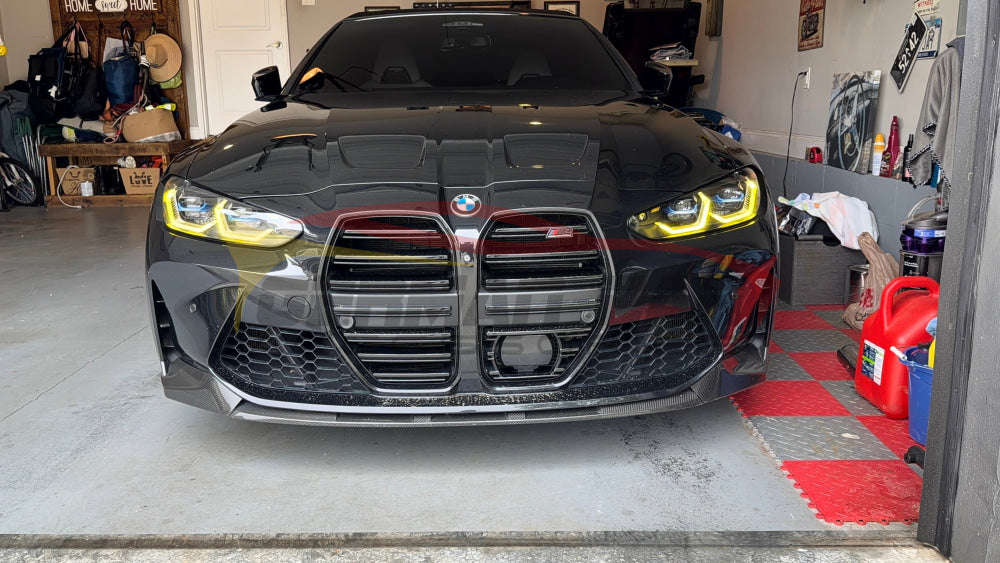 2021-2024 BMW M3/M4/4-Series CSL Style Headlights Yellow DRL Modules | G80/G82/G83/G22/G23/G26 - DRL Modules