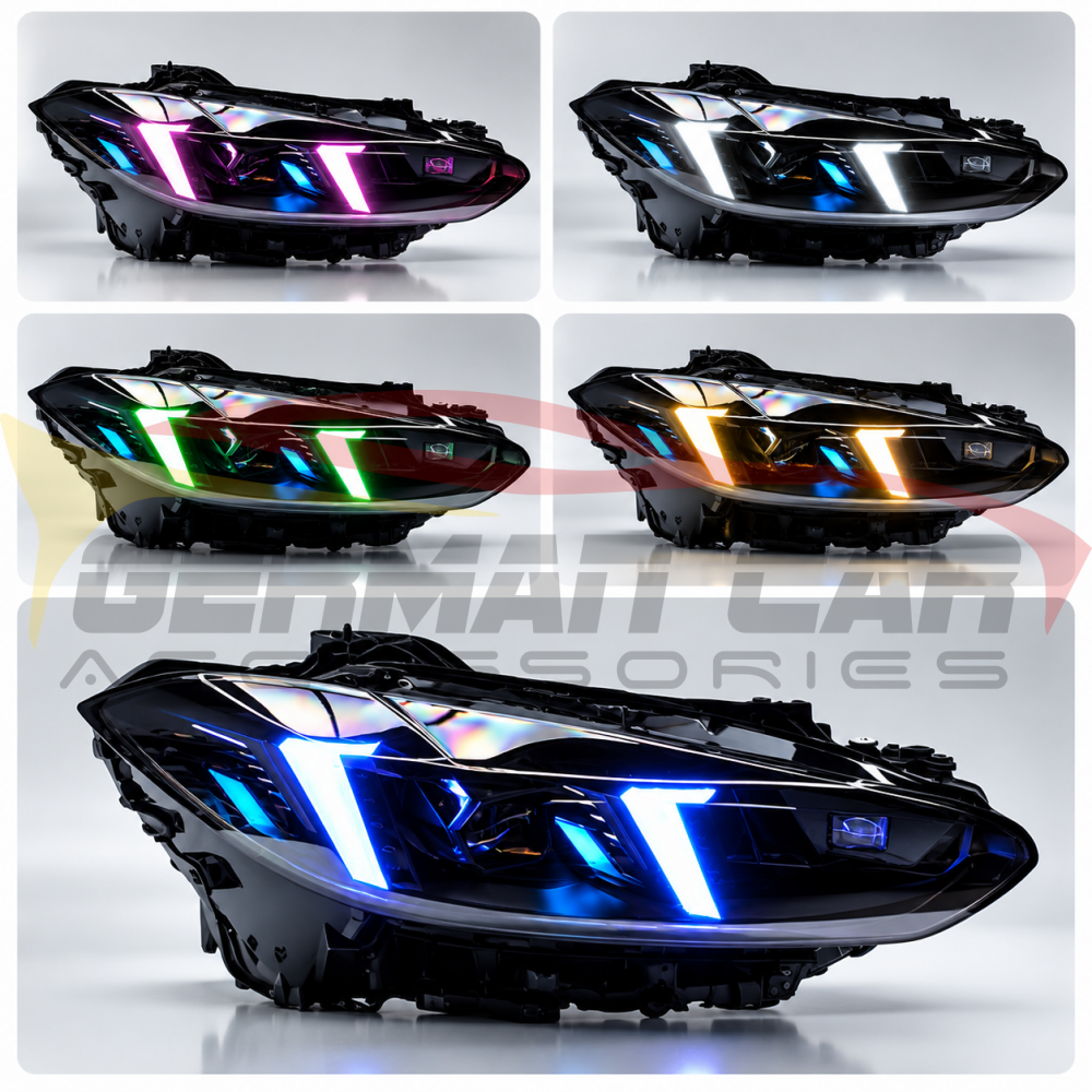 2021-2024 BMW M3/M4/4-Series RGB DRL Snake Eyes Headlights | G80/G82/G83/G22/G23/G26 Pre-LCI - Headlights