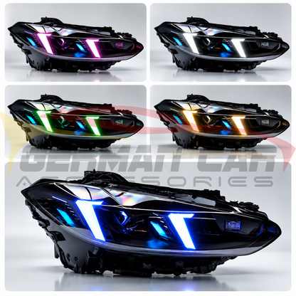 2021-2024 BMW M3/M4/4-Series RGB DRL Snake Eyes Headlights | G80/G82/G83/G22/G23/G26 Pre-LCI - Headlights