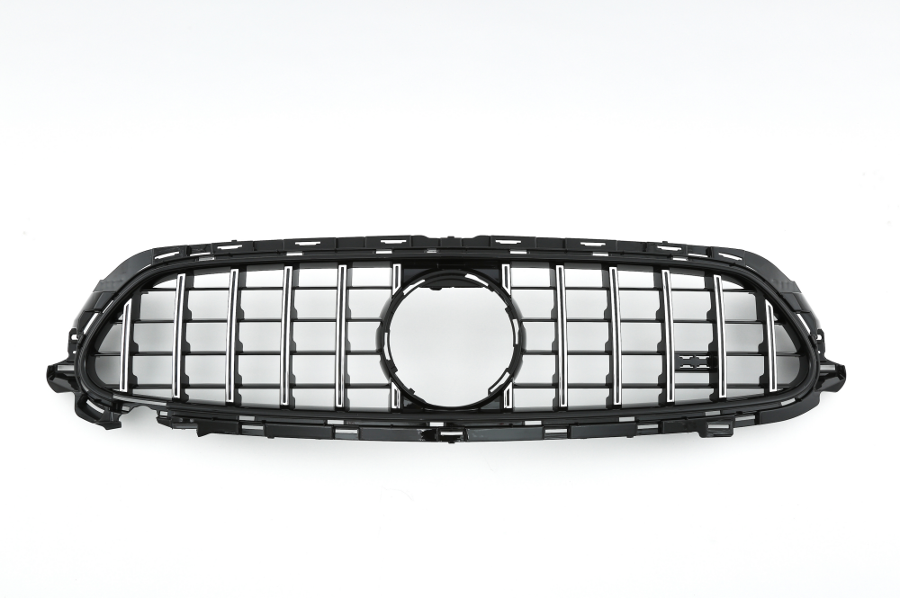 2021+ Mercedes-Benz E-Class Gtr Style Front Grille | W213 Facelift Chrome Silver Grilles