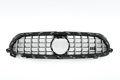 2021+ Mercedes-Benz E-Class Gtr Style Front Grille | W213 Facelift Chrome Silver Grilles