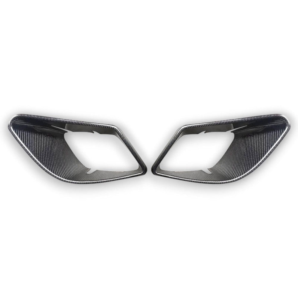 2021-2024 Mercedes-Benz E63 AMG Carbon Fiber Front Fender Vent Trim | W213 - Additional Accessories